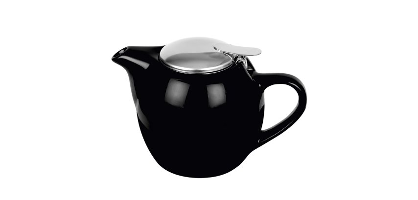 Camélia théière noire avec filtre 50 cl