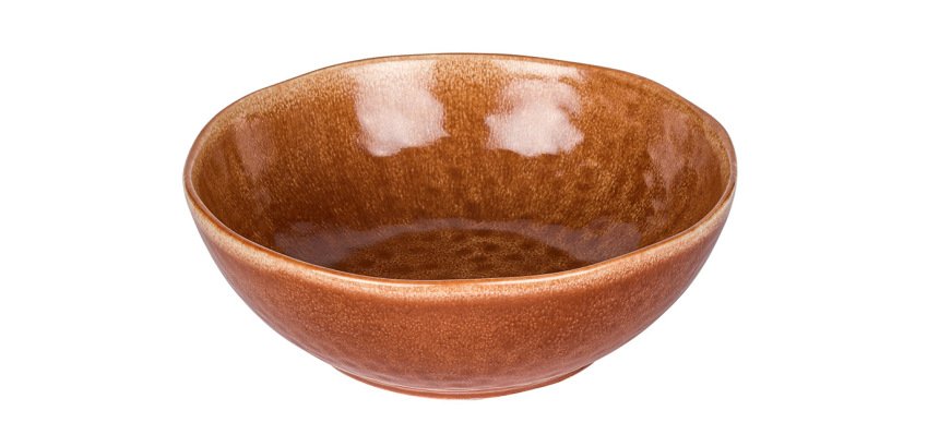 Mattis terracotta poke bowl 120 cl ø 21 cm