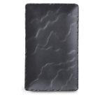 Basalt assiette rectangulaire 22 x 14 cm