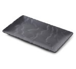 Basalt assiette rectangulaire 22 x 14 cm