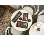 Basalt assiette rectangulaire 30 x 16 cm
