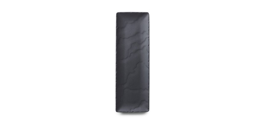 Basalt assiette rectangulaire 33 x 11 cm