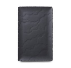 Basalt assiette rectangulaire 33 x 21 cm