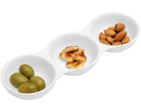 Trio coupelles rondes 23 x 7,5 cm
