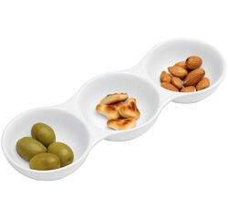 Trio coupelles rondes 23 x 7,5 cm
