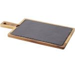 Basalt plat rectangulaire 30 x 20 cm