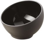 Solid mise en bouche sphère noir 4 cl