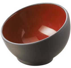 Solid mise en bouche sphère rouge 4 cl