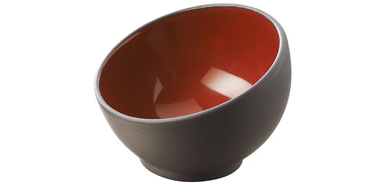 Solid mise en bouche sphère rouge 4 cl