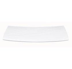Food'ji assiette plate rectangulaire 37 x 23 cm