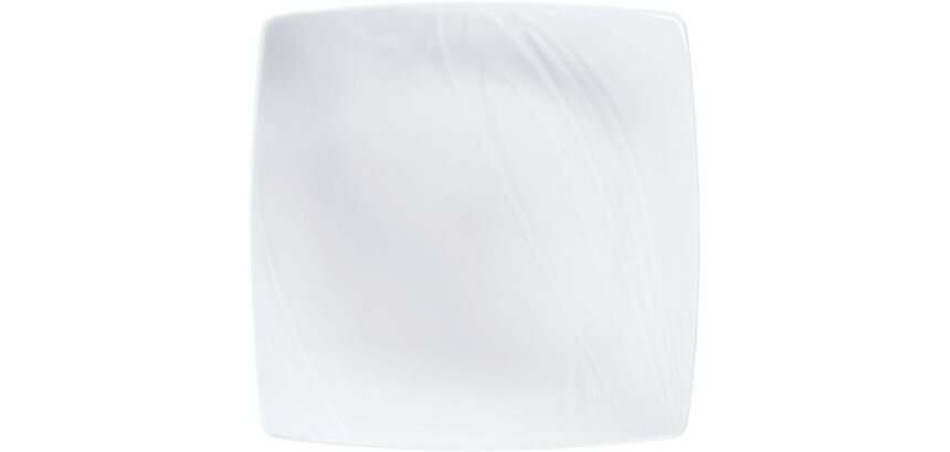 Food'ji assiette plate carrée 26 x 26 cm