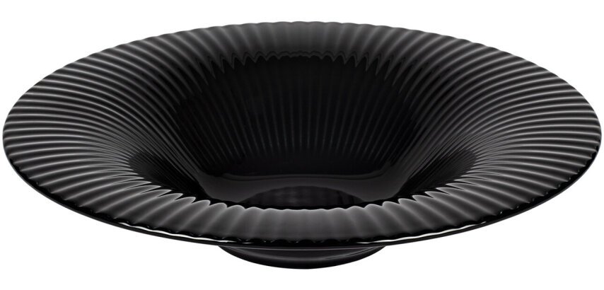 Lumen noire assiette à pâtes ø 30 cm