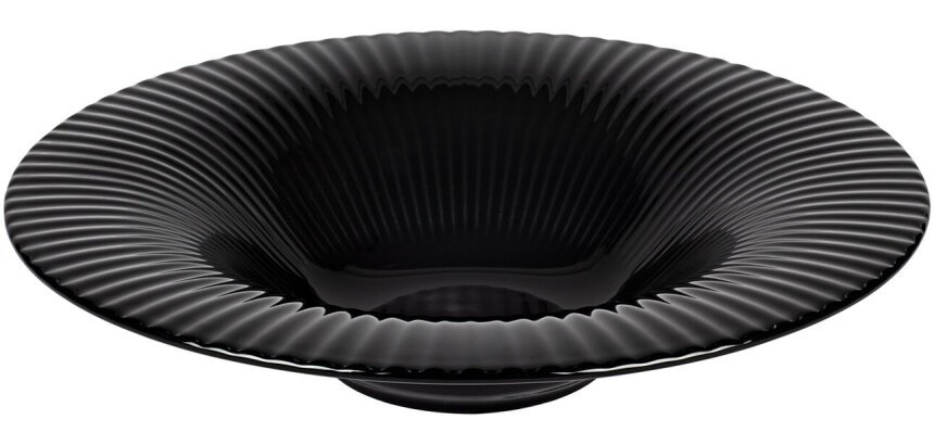 Lumen noire assiette à pâtes ø 30 cm