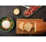 Koloreo assiette tapas 33 x10,5 cm verte
