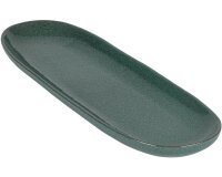 Koloreo assiette tapas 33 x10,5 cm verte