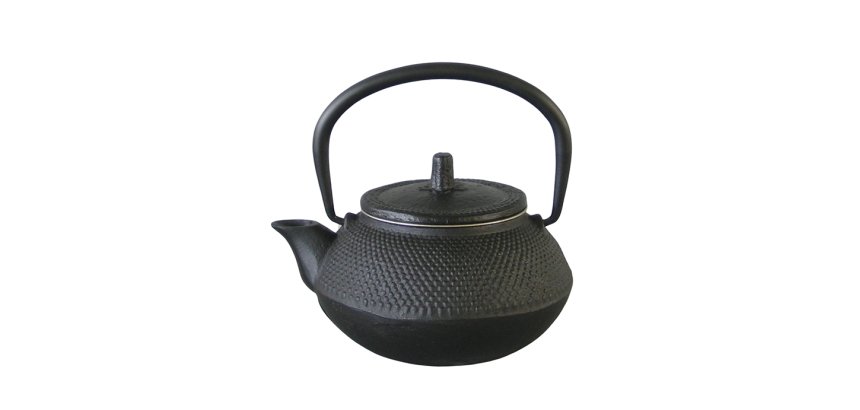 théière en fonte noire 30 cl