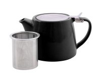 théière noire avec filtre 50 cl