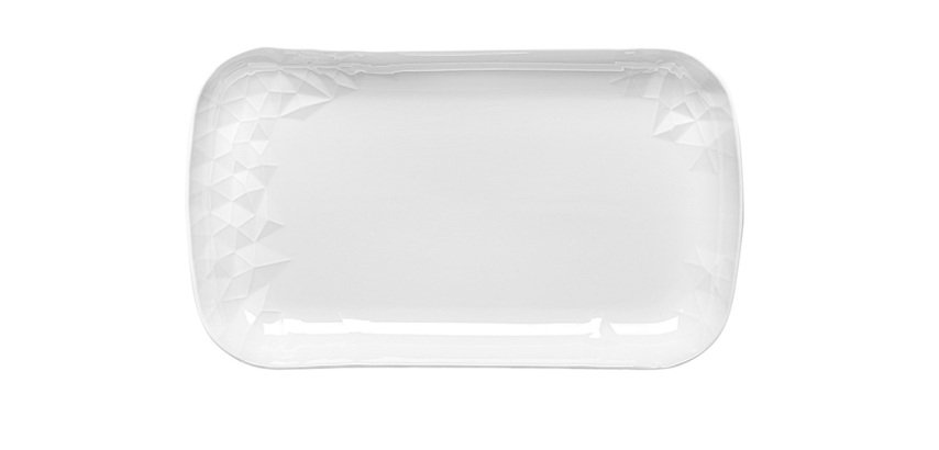 Diamond assiette rectangulaire 29,3x17,3 cm