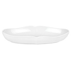 Nervy assiette creuse ovale 27,5x15,5 cm