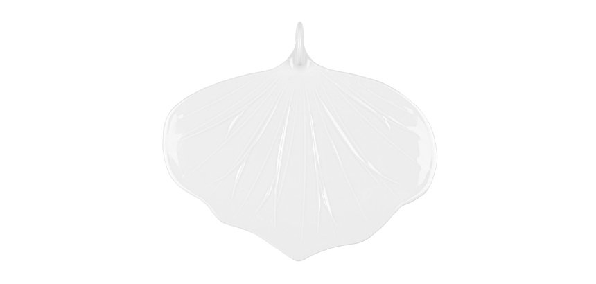Nervy leaf 22x19 cm