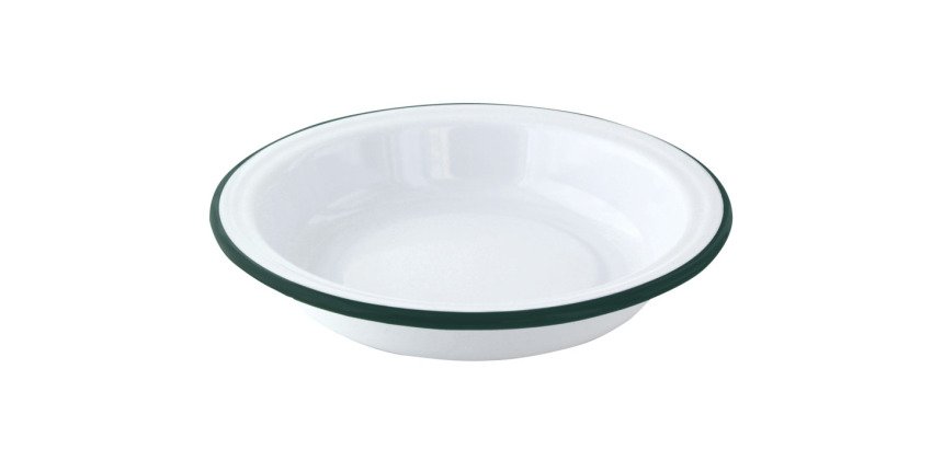 Snaack assiette creuse en tôle émaillée 65 cl Ø 20 cm