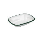 Snaack ravier en tôle émaillée 35 cl 18 x 13 cm
