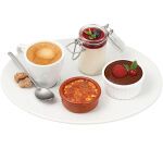 Isis assiette café gourmand 25 x 19,5 cm