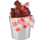 pot a frites bord droit satiné ø 8,5 cm h 8,5 cm