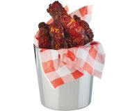 pot a frites bord droit satiné ø 8,5 cm h 8,5 cm