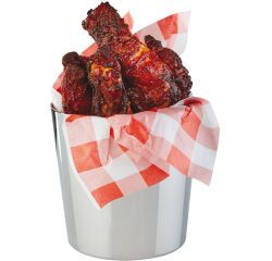 pot a frites bord droit satiné ø 8,5 cm h 8,5 cm