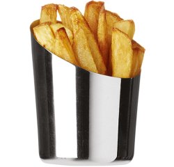 pot a frites bord biseauté en inox ø 8,5 cm