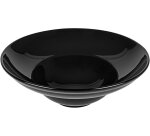 Kazub noire assiette à pâtes très profonde ø 26 cm
