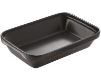 French Classic plat à lasagnes empilable 45 cl 19 x 13 cm noir