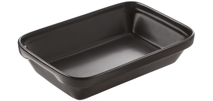 French Classic plat à lasagnes empilable 45 cl 19 x 13 cm noir