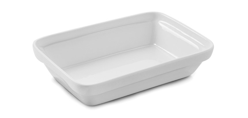 French Classic plat à lasagnes empilable 45 cl 19 x 13 cm blanc