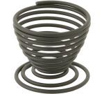 Wire coquetier noir h 5 cm