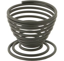 Wire coquetier noir h 5 cm