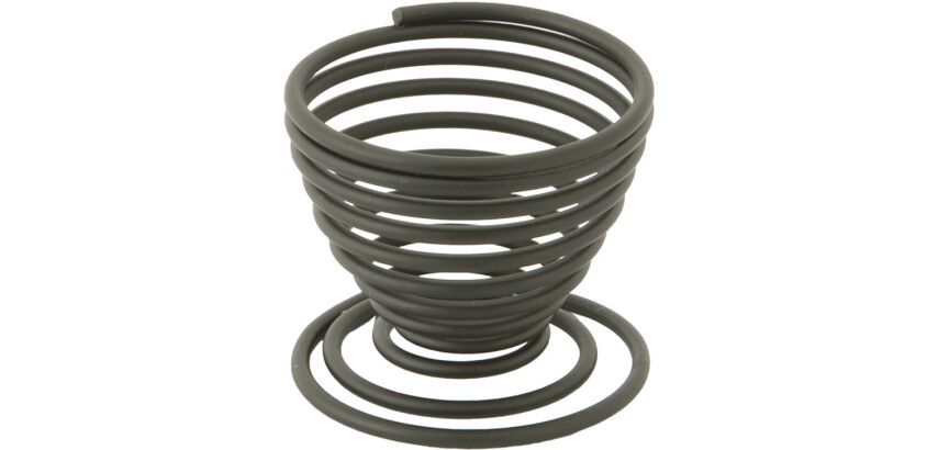 Wire coquetier noir h 5 cm