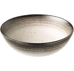bol japonais arrondi gris 135 cl ø 21 cm