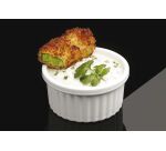 12 ramequins cannelés 6 cl Ø 6,5 cm blanc