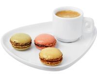 assiette café gourmand 20 x 16 cm