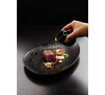 Chef assiette oblong 33x23 cm