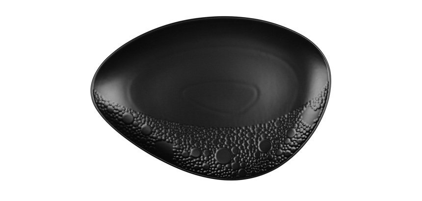 Chef assiette oblong 33x23 cm