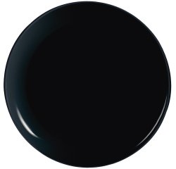 Black assiette pizza ø 32 cm