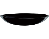 Black large assiette creuse ø 26 cm