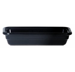 bac GN 1/3 170 cl noir satiné