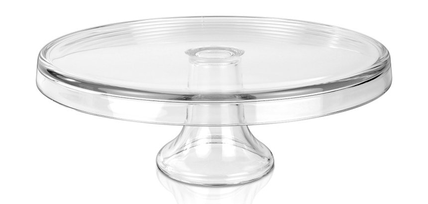 plat à gâteau en verre ø 32 cm h 11,4 cm