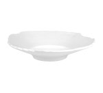assiette organique petit bassin blanche