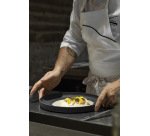 Caractère assiette plate noire ø 26 cm