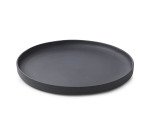 Caractère assiette plate noire ø 26 cm